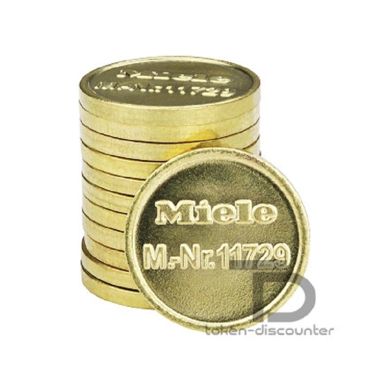 für Münzautomat Münzer 24 11729 Wertmarke Miele WM 8 1,50 EUR pro Stück 